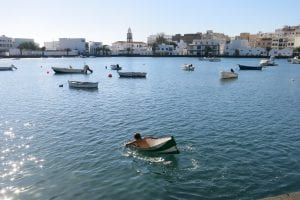 Vista del mar en Arrecife